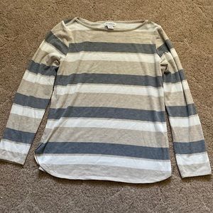Brand: Liz Claiborne
Size: XL
Color: Tan, grey, and white